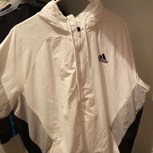 Adidas black and white jacket